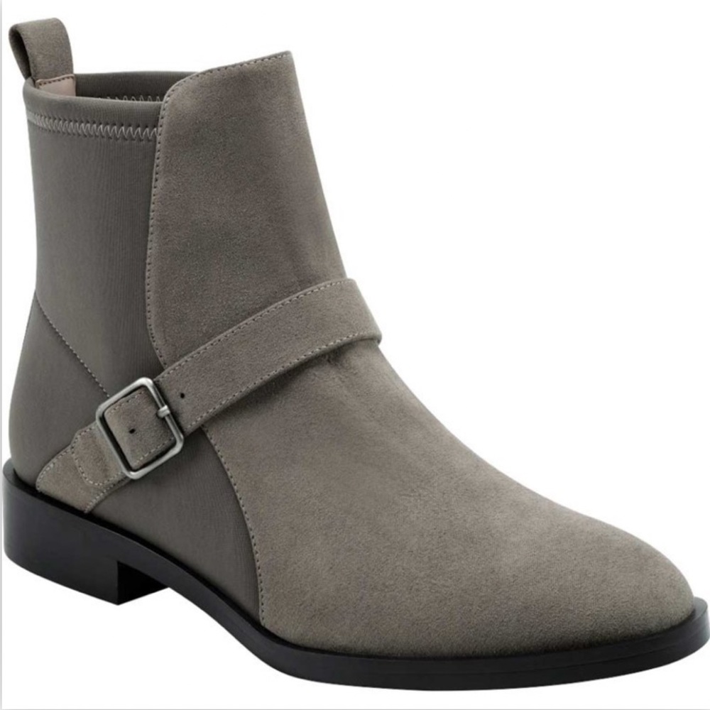 Aerosoles Beata Women's Ankle Boots Gray Taupe Size 9